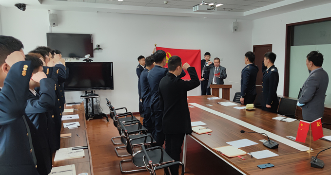 海航航校學員臨時黨支部正式成立
